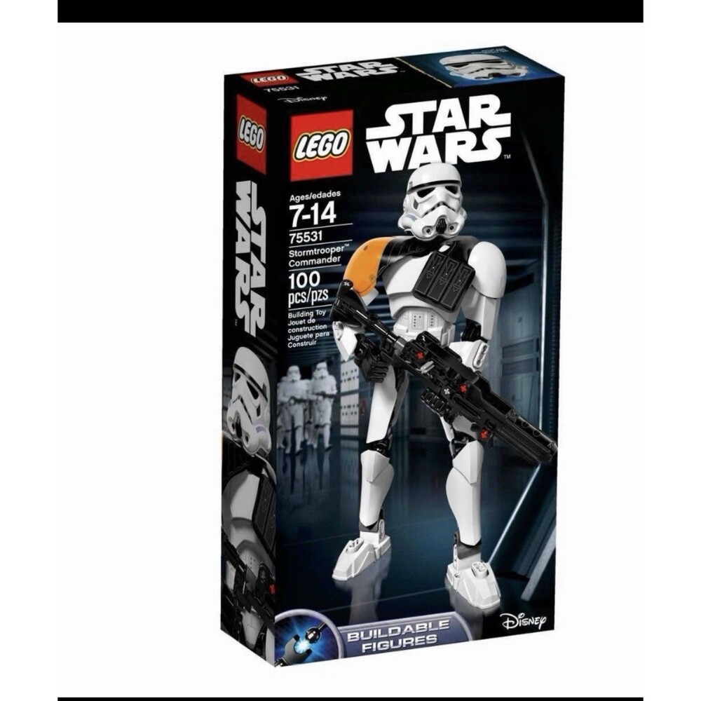 Lego Star Wars Stormtrooper Commander Buildable Figure 75531 - Complete